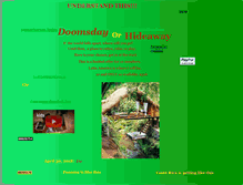 Tablet Screenshot of doomsdayhideaway.com